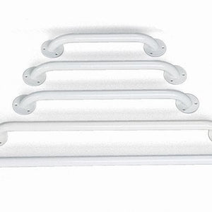 Medline White Enamel Coated 24" Grab Bar Case of 3