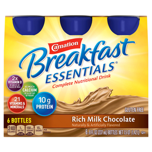 Carnation 50000415182 Breakfast Essentials Classic Rich Milk Chocolate. Pack of 6 69733928