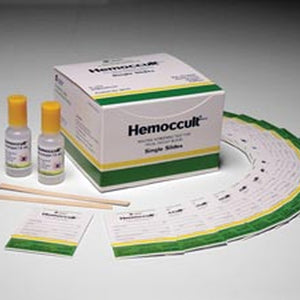 Hemoccult Single Slides Occult Blood Rapid Test Kit, Box of 100