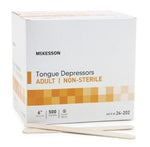 McKesson 24-202 Tongue Depressors, Case of 5000