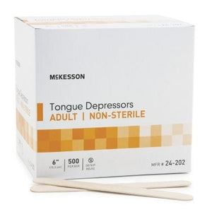 McKesson 24-202 Tongue Depressors, Case of 5000