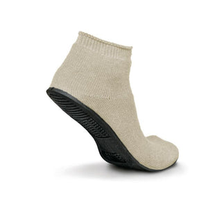 Sure-Grip Terrycloth Slippers, Beige, Box of 12