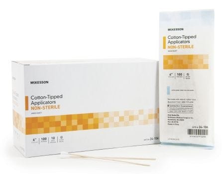 Mckesson 24-106 Swabstick Bag of 100 56217098