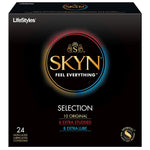 Lifestyles SKYN Feel Everything Selection, Box of 24 Condoms