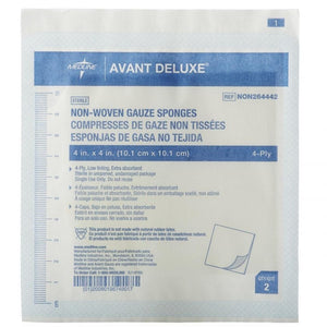 Medline Avant Deluxe Sterile Gauze Sponges Case of 1200 80750253