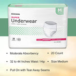 McKesson Adult Absorbent Underwear 33372375 86856646