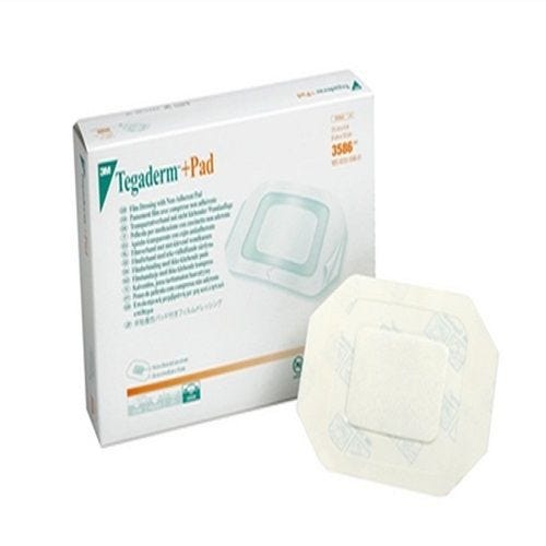 Tegaderm +Pad Film Dressing with Non-Adherent Pad (3589)