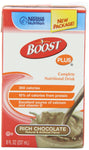 Boost Kid Essentials Plus Oral Supplement, Rich Chocolate, 8 oz. Carton, Ready to Use, Pack of 108 25271938