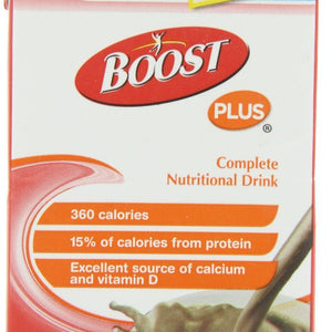 Boost Kid Essentials Plus Oral Supplement, Rich Chocolate, 8 oz. Carton, Ready to Use, Pack of 108 25271938