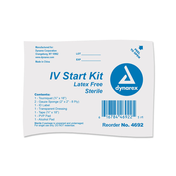 Dynarex 4692 IV Start Kit 1 Each