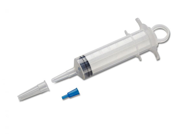Medline Sterile Piston Irrigation Syringes -Case of 50