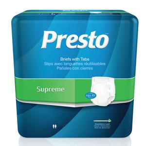 Presto Plus Medium Brief, Pack of 16 37886695