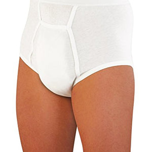 Sir Dignity Washable Brief with Built-in Protective Pouch: 1 Count, Medium, 34'' - 36''