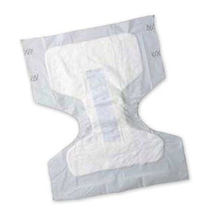 Simplicity Adult Incontinent Brief, Tab Closure, Large, Disposable, Heavy Absorbency, Case of 72