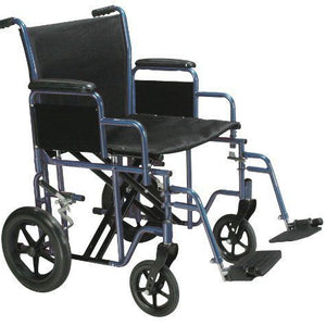 Ultralight Plus Bariatric 22" Transport Chair