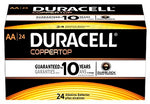 Duracell Alkaline Battery AA Cell 1.5V Disposable, Pack of 20