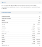 Thick & Easy Thickened Beverage, 4 oz. Portion Cup, Orange, Ready to Use, Nectar, Case of 24 41514673