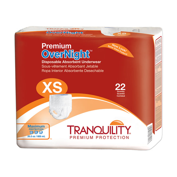 Tranquility Premium Overnight Disposable Absorbent Underwear 37128120