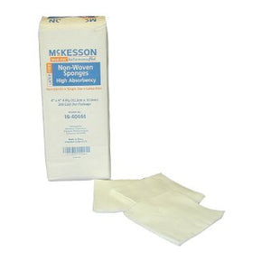 McKesson 16-40444 Non-Woven Sponge, Case of 2000 70203837
