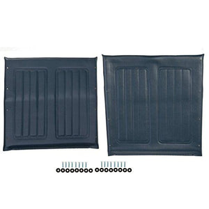 16" Wheelchair Seat & Back Upholstery Set Blue