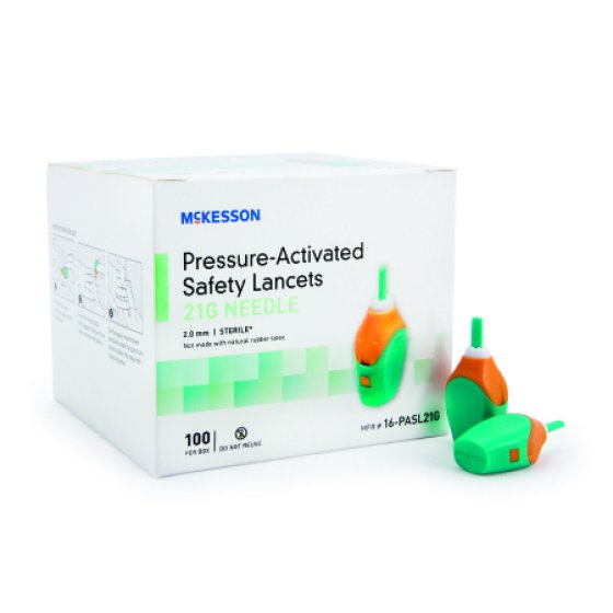 Mckesson 16-PASL21G Safety Lancet. Case of 2000