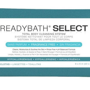 Medline ReadyBath SELECT Medium Weight Cleansing Washcloths: Fragrance Free, 150 Count 70704369
