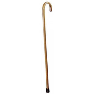Lumex Standard Wood Cane, Walnut, 36" Height 40597964
