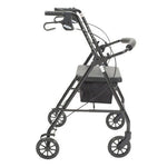 Drive Medical R726BK 4-Wheel Rollator 1 Each