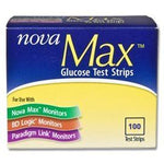 Nova Max Blood Glucose Test Strips 90946300