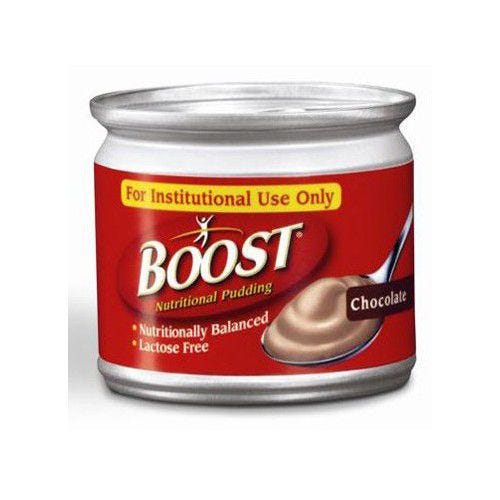 Boost 09460300 Oral Supplement Nutritional Pudding Chocolate 5 oz. Cup Ready to Use, Case of 48