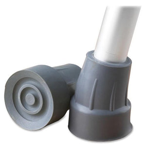 Guardian 7/8" Super Crutch Tip Gray -Case of 8