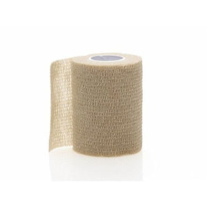 Caring NonSterile Latex SelfAdherent Wrap Tan Case of 24 15146676