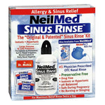 Neilmed Sinus Rinse Nasal Rinse Kit - Incl. 240 mL Rinse Bottle, Cap & Tube, 50 Mixture Packets, Brochure 91998356
