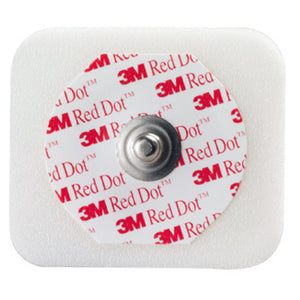 Red Dot 2560 Monitoring Electrode with Foam Tape and Sticky Gel, Case of 1000 65777340