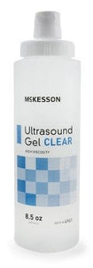 Medline Ultrasound Gel: 1 Count, Clear, 8.5 oz, Bottle