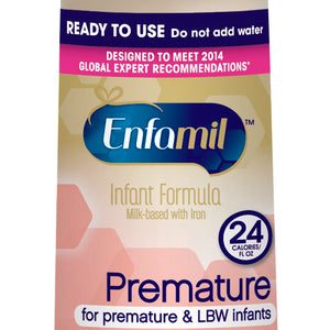 Enfamil Premature with Iron Infant Formula, 2 Ounce Nursette Bottle 52000652 80945631 39070113