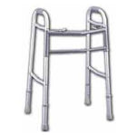 Guardian Easy Care Adult Folding Walker, 16-1/2