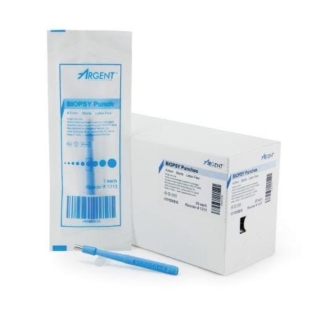 Argent 1313 Biopsy Punch. 1 count
