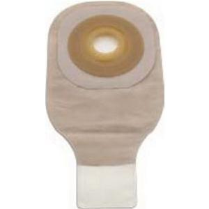 Premier One-Piece Drainable Ostomy Pouch - Convex Flextend Barrier, Clamp Closure, 12" L, 3/4", Transparent, Box of 5 74215329