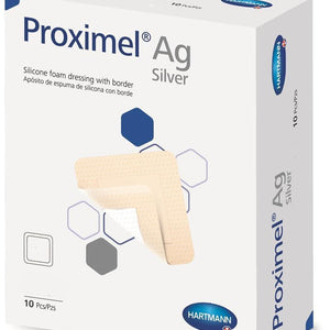 Proximel Ag 15100000 Foam Dressing with Silver, Box of 10 92223329