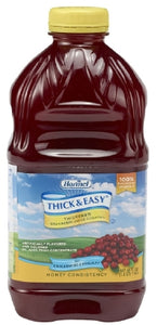 Thick & Easy 48 Ounce Cranberry Beverage Honey Consistency Case of 6 81788802