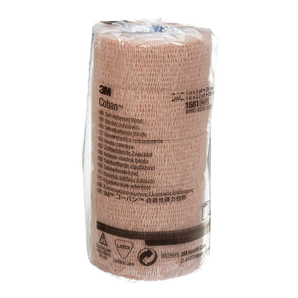 Coban 1581 Self-Adherent Wrap, Pack of 5