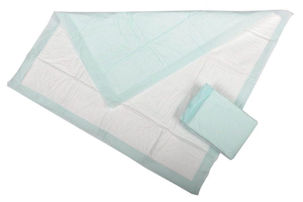 Protection Plus Polymer Underpads Super Absorbency 36 Inch x 36 Inch Case of 50 99931619