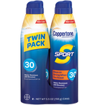 Coppertone 041100572868 Sport C Spray Twin Pack SPF 30, 1 Pair