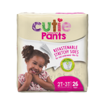 Cutie Pant Training Pant - Girl 2T-3T, Pack of 26
