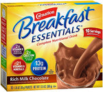 Carnation Breakfast Essentials Oral Supplement Rich Milk Chocolate 36 Gram Individual Packet Powder Box of 10 20547091