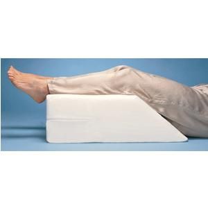 Hermell Products Elevating Leg Rest with Polycotton Cover: White, 20