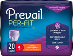 Prevail Per-Fit Incontinence Protective Underwear for Women, Extra Absorbency, Pull On with Tear Away Seams 17103455