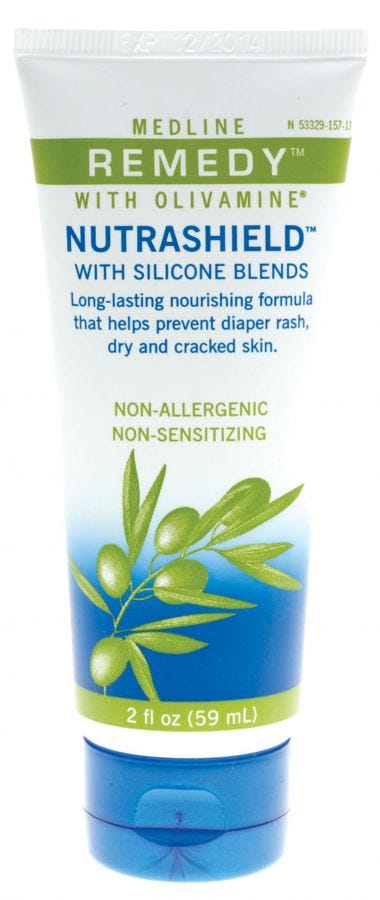 Medline Remedy Olivamine Nutrashield Skin Protectant: 2 OZ, 1 Count