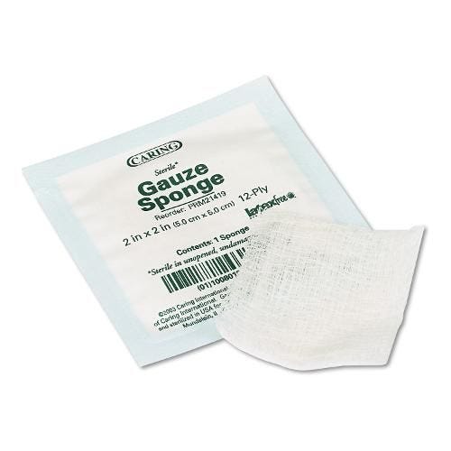 Woven Sterile Gauze Sponges, 4